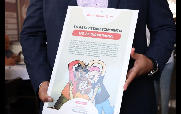 La entrega parte de la iniciativa derivada del Reglamento para Prevenir y Erradicar la Discriminación y del Comité Municipal Contra la Discriminación. CORTESÍA