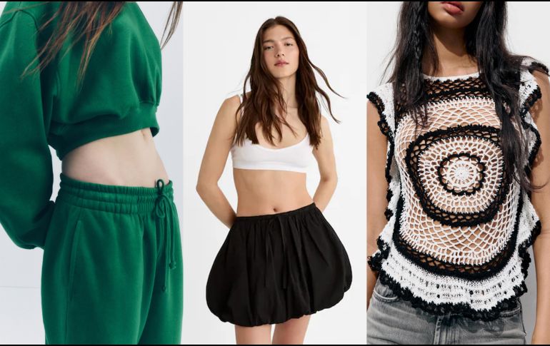 Tendencias de moda este verano. ESPECIAL/ Zara, Stradivarius, Zara