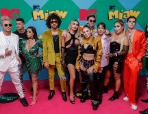 Lasso, El Malilla, Danny Ocean, fueron sólo algunos de los artistas que desfilaron en la famosa alfombra roja de los MTV Miaw. EFE/ Isaac Esquivel