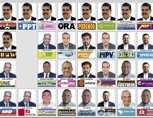 Para algunos votantes, tantas fotos pueden resultar confusas. ESPECIAL / CNE VÍA AP