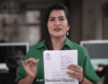 Citlalli Amaya acusó que el ministro religioso había intervenido en la elección con mensajes emitidos en redes sociales. ESPECIAL/X/@CitlalliAmaya.