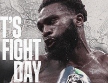 Jaron Ennis tomó el campeonato de la FIB cuando Terence Crawford cambió de categoría. X/DAZNBoxing