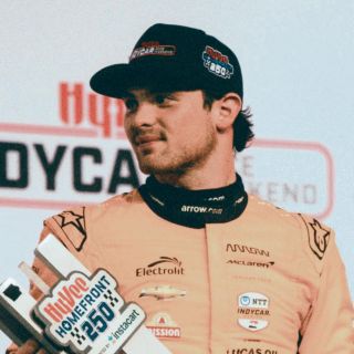 Patricio O’Ward se sube al podio en Iowa