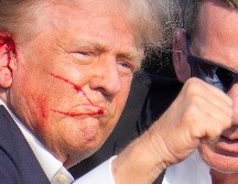 Un día después de un aparente intento de asesinato, Donald Trump hizo un llamado el domingo a la resiliencia. AP / J. Puskar