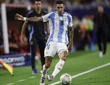 Después de 16 años vistiendo la playera albiceleste, el “Fideo” Ángel Di María ha dicho adiós. EFE/ C.J. GUNTHER
