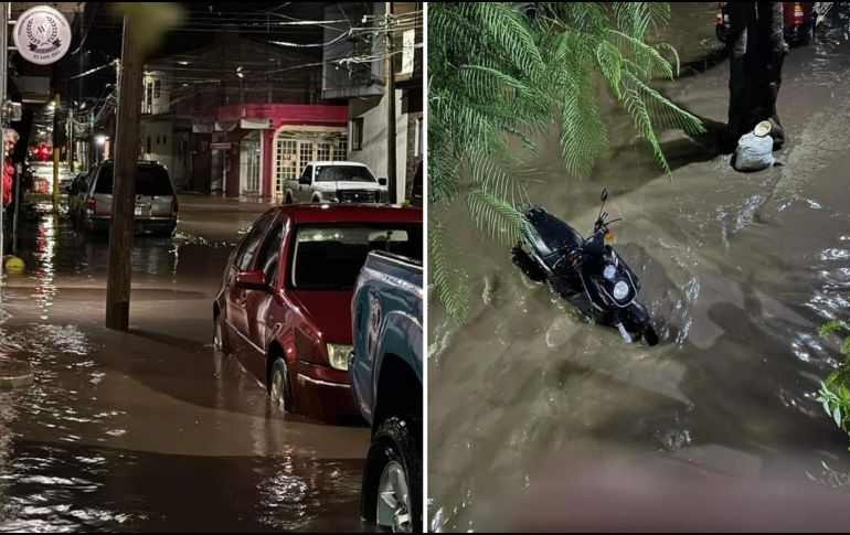 En el libramiento a la altura de la Carretera a Chapala, se generó el deslave de un cerro lo cual provocó que se bloqueara la vialidad por varias horas. ESPECIAL