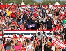 El evento cuatrienal se lleva a cabo no solamente en un momento en que Trump lidera un partido que lo respalda, sino también cuando los demócratas se debaten sobre la viabilidad del presidente Joe Biden. EFE / D. MAXWELL