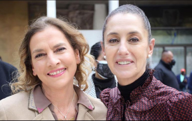 La doctora Beatriz Gutiérrez Müller respondió a quienes quieren que sea la próxima secretaria de Cultura. ESPECIAL / FACEBOOK / CLAUDIA SHEINBAUM