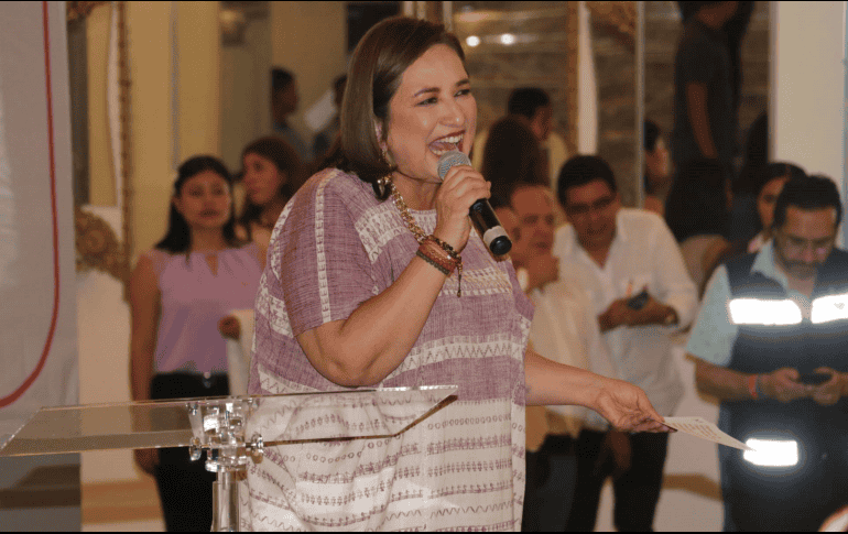 Xóchitl Gálvez perdió la elección presidencial de este 2024 frente a Claudia Sheinbaum. SUN / ARCHIVO