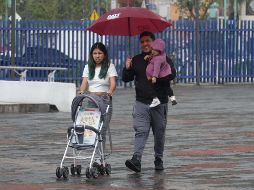 Por otra parte, el monzón mexicano propiciará lluvias muy fuertes acompañadas con descargas eléctricas. SUN / ARCHIVO