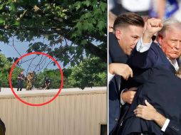 Desde que las personas se percataron de su presencia, hasta que Crook disparó pasaron al menos 1 minuto y 57 segundos. ESPECIAL/ X/ EFE/ ARCHIVO