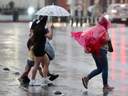 Las lluvias pronosticadas podrán estar acompañadas de descargas eléctricas, rachas de viento y posible caída de granizo. SUN / ARCHIVO