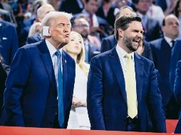 El candidato republicano junto a Vance fue presentado ante miles como el hombre que “libró una bala para convertirse en presidente de Estados Unidos”. EFE