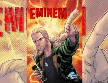 Eminem protagoniza la nueva entrega de la serie 'Orbit' de la editorial TidalWave Comics. EFE/ Tidalwave Productions