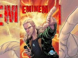 Eminem protagoniza la nueva entrega de la serie 'Orbit' de la editorial TidalWave Comics. EFE/ Tidalwave Productions