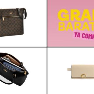 Liverpool: 3 bolsas Coach con 30 % de descuento en la Gran Barata