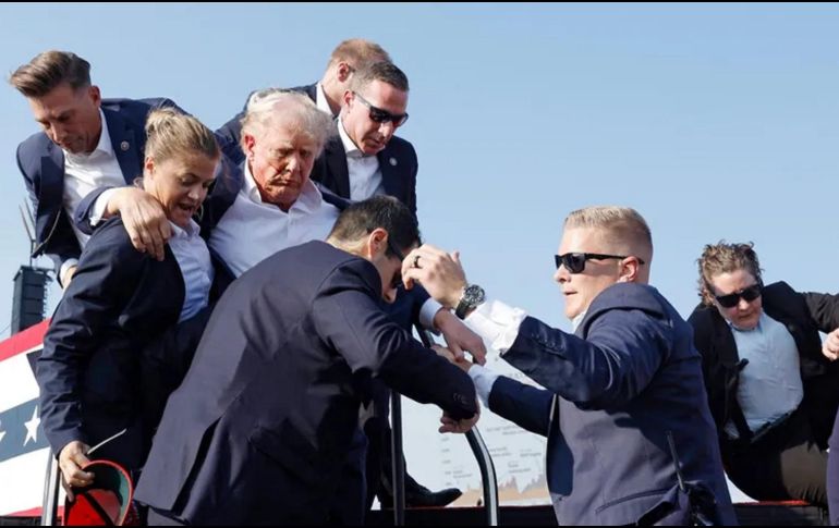 Entre esas apariciones, Trump tenía programado el mitin del sábado en Butler, Pensilvania a 80 kilómetros del domicilio familiar de Crooks. AFP/ ARCHIVO