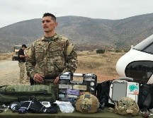 La Patrulla Fronteriza del sector El Centro incautaron cargamento de armas y municiones. EFE/ARCHIVO