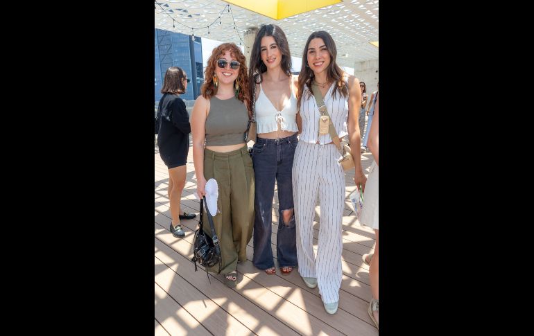 Chloe Rivial, Fernana Corzo y Valentina González. GENTE BIEN JALISCO/ Antonio Rodríguez