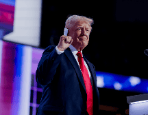 Percibiendo cierta oportunidad política después de su experiencia casi letal, el republicano adoptó un nuevo tono con la esperanza de que le ayude a generar incluso más ímpetu en una elección que parece inclinarse a su favor. EFE / A. Dinner