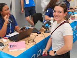 Sofía Reinoso, quien participará en canotaje, fue la primera atleta mexicana en registrarse en la Villa Olímpica, donde México ocupará un edificio completo. X/CONADE