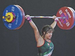 Janeth Gómez será la primera mujer jalisciense en participar en Halterofilia en unos Juegos Olímpicos. AFP/ ARCHIVO.