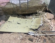 Aparentemente, el socavón se habría generado por fugas de agua. ESPECIAL