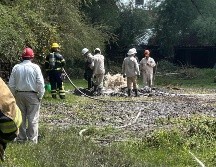Son un total de 169 elementos de corporaciones que participan en las labores de saneamiento. ESPECIAL