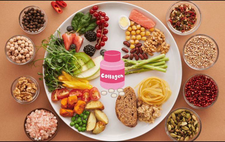Existen 7 alimentos con colágeno que restan edad y no pueden faltar en tus comidas. ESPECIAL/CANVA