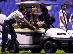 Víctor Ríos salió de la cancha según el protocolo de conmoción cerebral. IMAGO7/C. Milanés