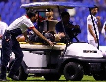 Víctor Ríos salió de la cancha según el protocolo de conmoción cerebral. IMAGO7/C. Milanés