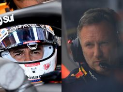Christian Horner, jefe de Red Bull, dejó clara su molestia por lo mostrado por el mexicano. EFE/ Z. CZEGLEDI, M. DIVISEK.