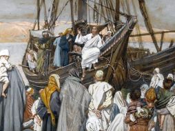 «Se compadeció de ellos, porque andaban como ovejas sin pastor, y se puso a enseñarles muchas cosas». WIKIPEDIA/«Jesús predica desde una barca», de James Tissot