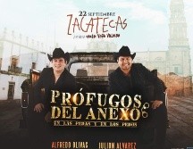 Toma nota de esta información y no te pierdas al dúo favorito del regional mexicano en Zacatecas. ESPECIAL/ INSTAGRAM/ @lospasosdejulion.