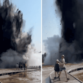 Cuenca Biscuit de Yellowstone cierra por explosión hidrotermal (VIDEO)