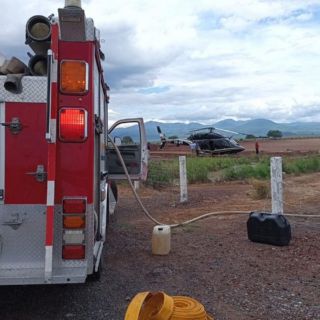 Helicóptero se desploma en la Laguna de Sayula; reportan lesionados