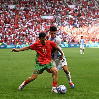 VAR anula empate en el Argentina vs Marruecos de JO ¡a casi dos horas del gol!