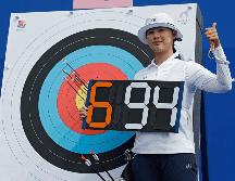 Lim Sihyeon alcanzó un total de 694 puntos en la ronda de la clasificación. EFE / C. Brehman