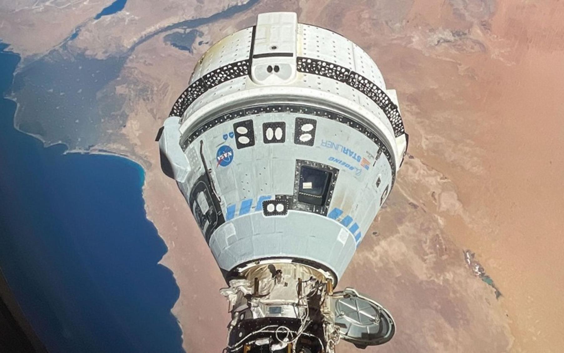Durante el trayecto y poco antes de encajar en la estación, los miembros de la misión descubrieron fallos técnicos en el sistema de propulsión de la nave. ESPECIAL / NASA
