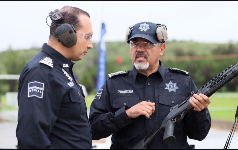 Luego de la inauguración de la copa se realizó la capacitación. ESPECIAL / POLICÍA DE GUADALAJARA