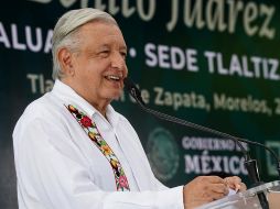 El Presidente apuntó que espera una mayor inversión en educación básica en el próximo sexenio. EFE/Presidencia de México