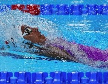 La nadadora mexicana Celia Pulido, concluyó la carrera con un tiempo de 1:01.10. CORTESÍA/ COM