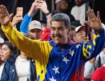 Según el primer boletín del Consejo Nacional Electoral (CNE), Maduro fue reelegido el domingo con el 51.2 por ciento de los votos. EFE/ Ronald Peña R.