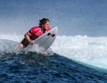 Alan Cleland fue el primer surfista mexicano que compite en una justa veraniega. EFE / F. Ismail