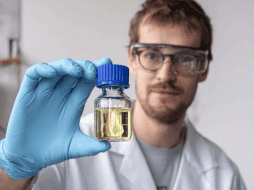 Las baterías de . flujo “redox”, además de no ser tóxicas, son básicamente no inflamables, al utilizar electrolitos a base de agua. EFE/ Ricardo Segura