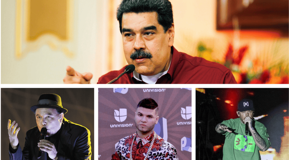 Los tres artistas se pronunciaron sobre la victoria de Nicolás Maduro oficializado por el CNE. AFP / ARCHIVO / EL INFORMADOR / ARCHIVO / NOTIMEX / ARCHIVO