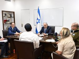 Benjamín Netanyahu, se encuentra en una 