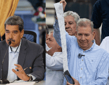 Nicolás Maduro culpó a Edmundo González Urrutia, el principal candidato presidencial opositor, por las muertes ocurridas en las recientes protestas. EFE/ P. Miraflores, R. Peña.