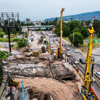 Piden a empresas dar facilidades a trabajadores por obras en socavón de López Mateos