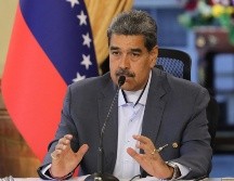 Maduro responsabilizó al candidato presidencial de la oposición mayoritaria, Edmundo González Urrutia, por las muertes registradas en las protestas. EFE/ Palacio de Miraflores